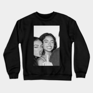 Nailea Devora black and white Crewneck Sweatshirt